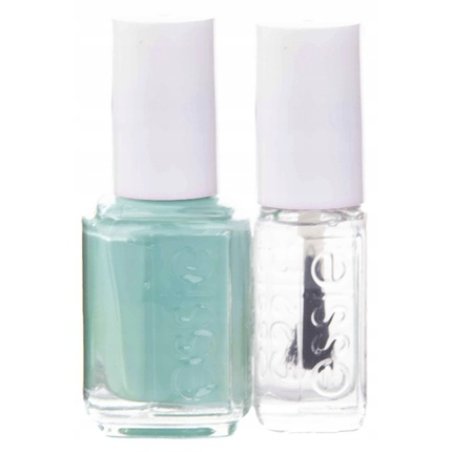 Set manichiura/pedichiura Essie Nail Lacquer No.99 Mint Candy Apple, 13.5ml Topcoat Good to go, 5ml