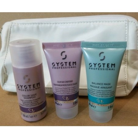 System Professional Color Save Shampoo and Conditioner with Balance Mask Set
