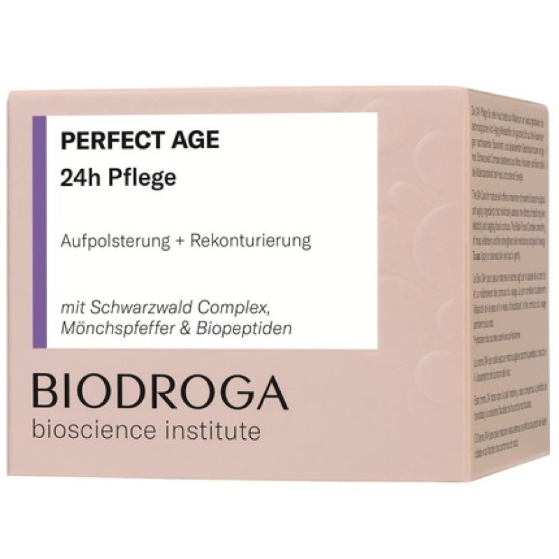 Biodroga Firming Anti Aging Skincare 24h Care 50ml - Moisturizer Anti Wrinkle Face Care Vegan Perfect Age Bioscience