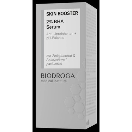 Biodroga 2% BHA Serum 15ml Face Serum with Salicylic Acid for Blemish-Prone Skin Pore Cleanser Skincare