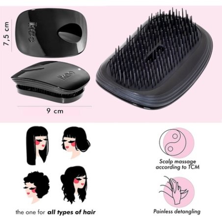 Ikoo Pocket Black Classic Brush