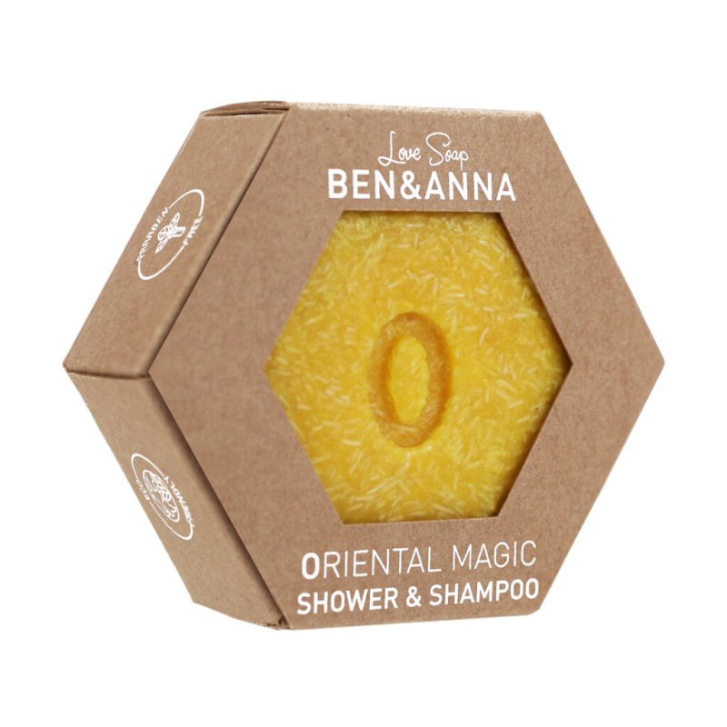 Ben & Anna Love Soap Oriental Magic 60 g 2-en-1 Cheveux et corps Unisexe
