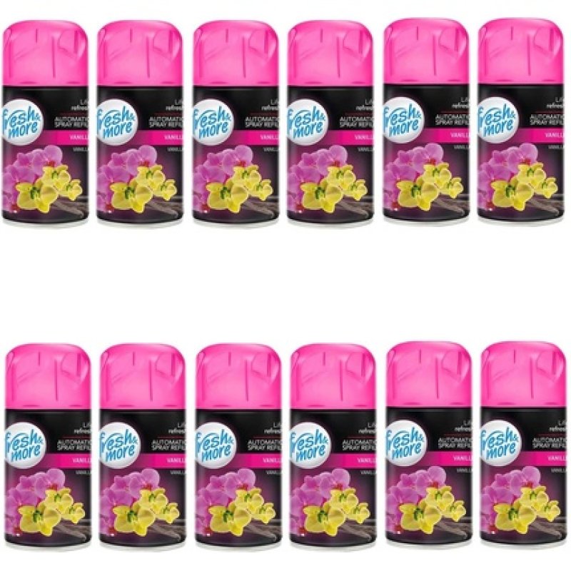 Fresh & More Vanilla Refill for Automatic Air Freshener 250ml
