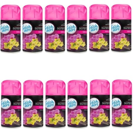 Fresh & More Vanilla Refill for Automatic Air Freshener 250ml