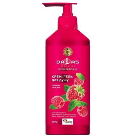 Dalas Creamy Shower Gel Raspberry And Mint 500ml