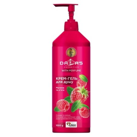 Dalask Creamy Shower Gel Raspberry And Mint 1000g