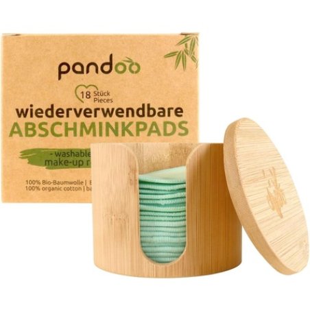 Pandoo Reusable and Washable Remover Pads Made of Organic Cotton