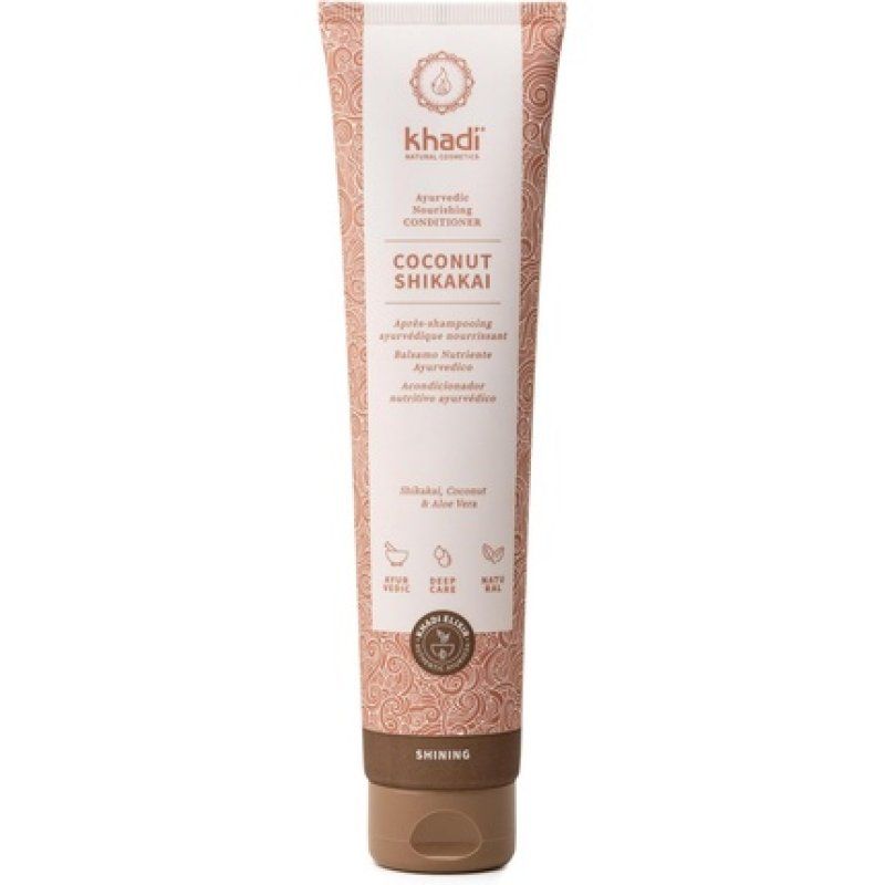 Khadi Coconut Shikakai Ayurvedic Conditioner 100% Natural Silicone-Free