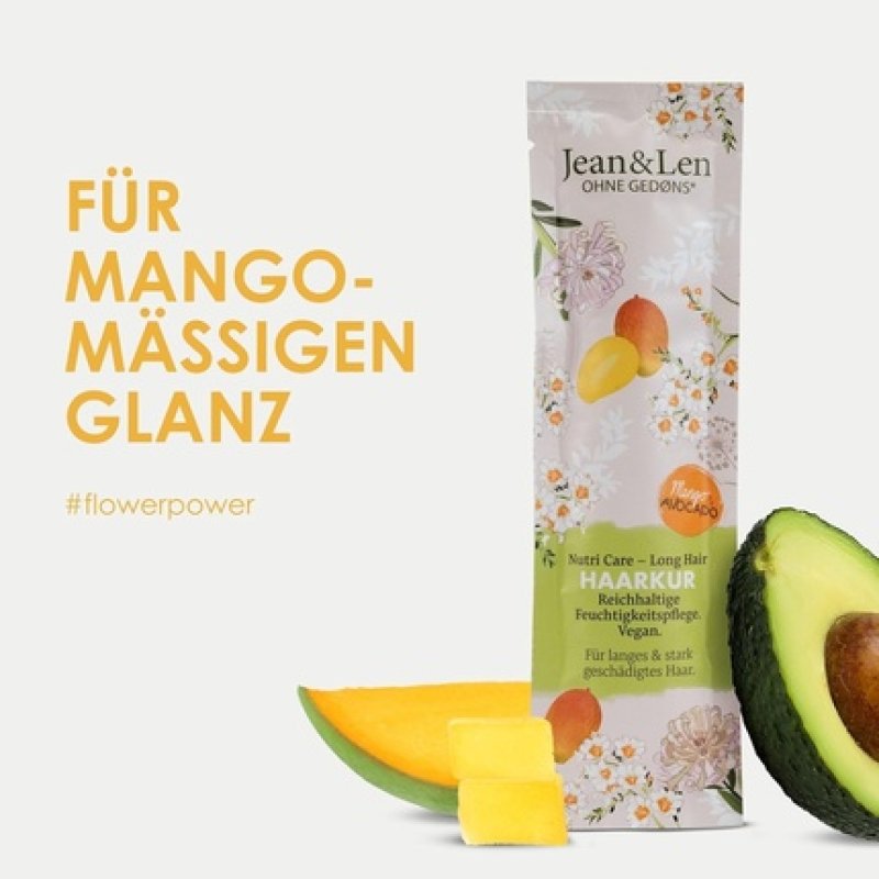 Jean & Len Nutri Care Long Hair Hair Treatment Mango & Avocado 20ml