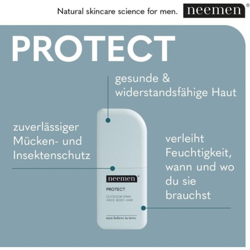 Neemen Protect Outdoor Spray - Protection Against Mosquitoes and Pests