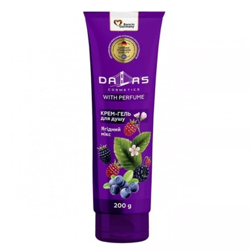 Dalas Shower Gel Strawberry 200ml