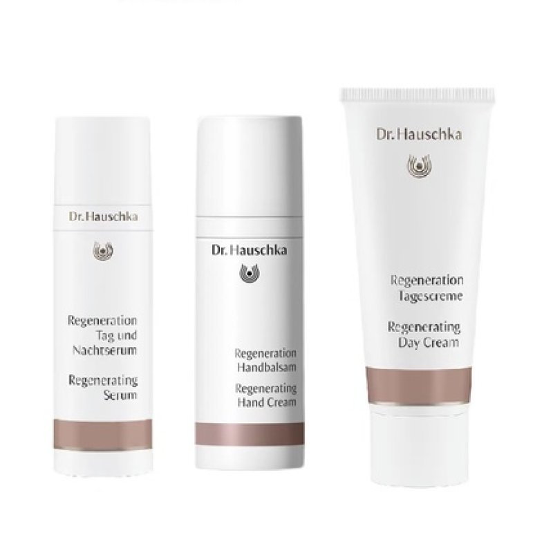 Dr. Hauschka Beautiful You Set - Regenerating Day Cream 40ml, Hand Cream 50ml, And Serum 30ml