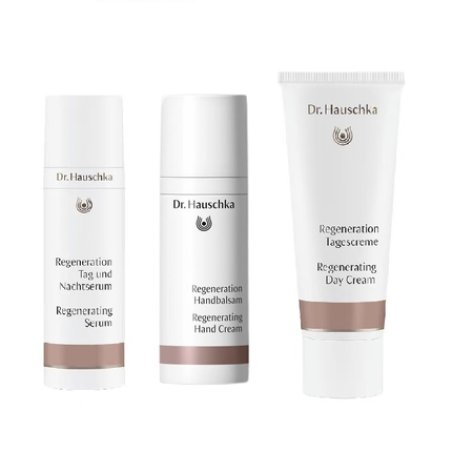 Dr. Hauschka Beautiful You Set - Regenerating Day Cream 40ml, Hand Cream 50ml, And Serum 30ml