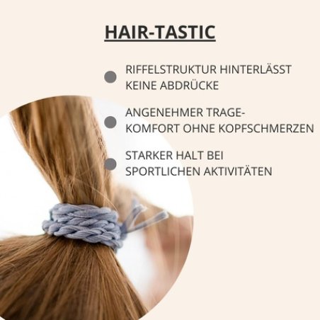 Bellody Original Hair Bobbles Sundance Edition Stylish Braided Hair Scrunchie with Strong Hold Women's Hair Accessories