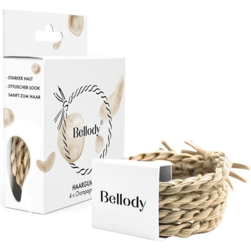 Bellody Original Hair Bobbles - Stylish Braided Hair Bobbles With Strong Hold