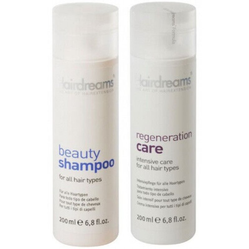 Hairdreams Beauty Shampoo 200ml and Regeneration Care 0.4L
