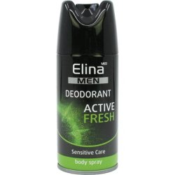 Elina Deospray 150ml For Men - Active Fresh