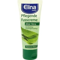 Elina Med Foot Cream with Aloe Vera 75ml Tube