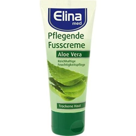 Elina Med Foot Cream with Aloe Vera 75ml Tube