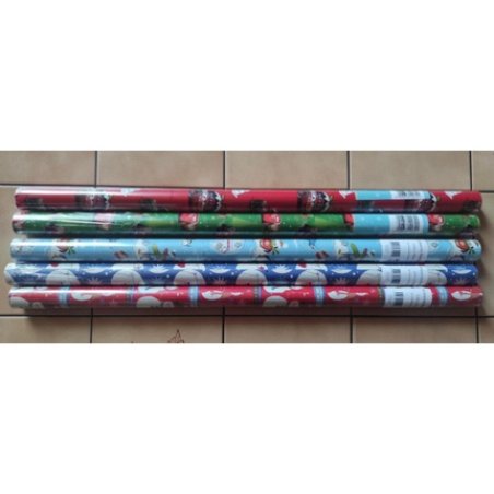 Children's Christmas Gift Wrapping Paper Set 200 x 70 cm New in Box