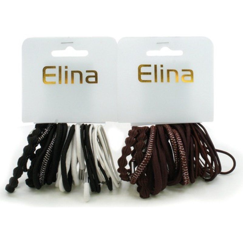 Elina Hair Band Elina 24pcs Assorted Strong Brown And Black