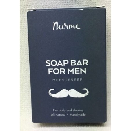 Nurme Men's Natural Soap Bar for Body & Shaving Antiseptic 100g