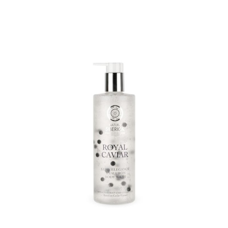 Natura Siberica Royal Caviar Satin Elegance Hyaluron Body Wash 400ml