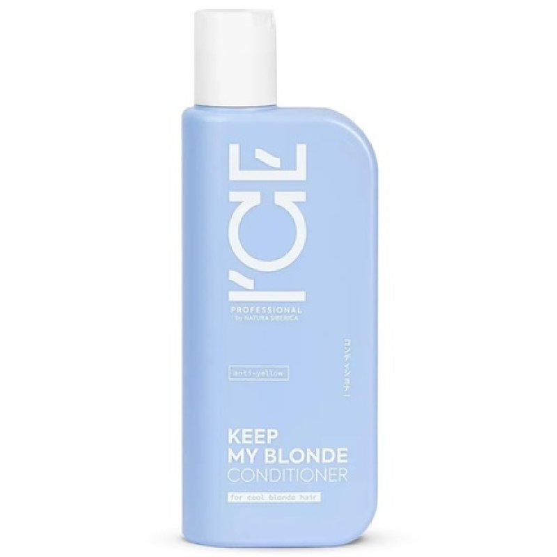 Ice Professional Keep My Blonde Conditioner - Anti-Yellow Hair Conditioner for Cool Tones