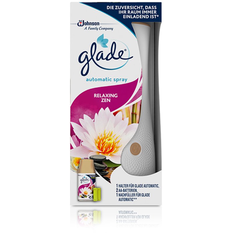 Glade by Brise Automatic Spray Relaxing Zen automatic air freshener/dispenser 18 ml White