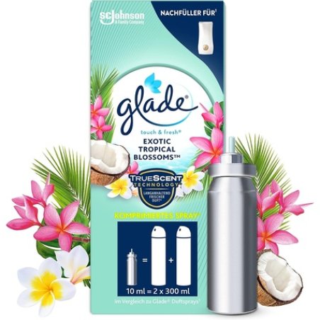 Glade Touch & Fresh Refill Exotic Tropical Blossoms 10ml