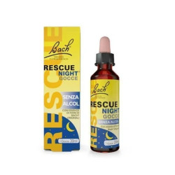 Schwabe Pharma Italia Rescue Night Original Bach Flower Drops 20 Ml Alcohol-Free