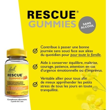 Rescue Orange Gummies