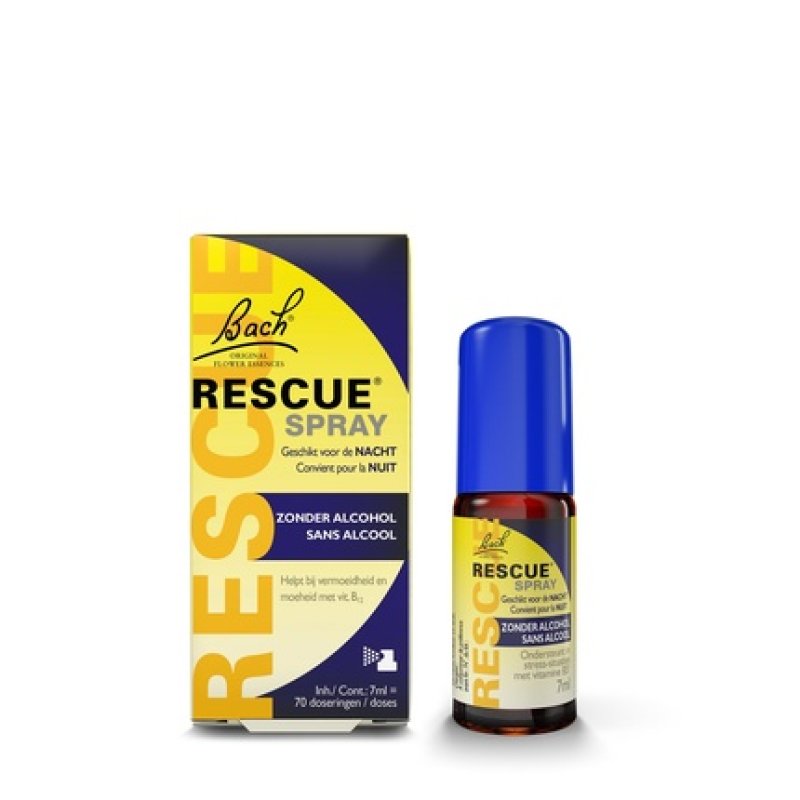 Bach Rescue Night Spray Without Alcohol - A Calming Solution For Restful Sleep