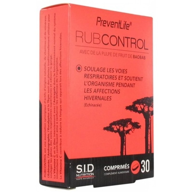 Sid Nutrition Preventlife Rubcontrol Dietary Supplement 30 Tablets