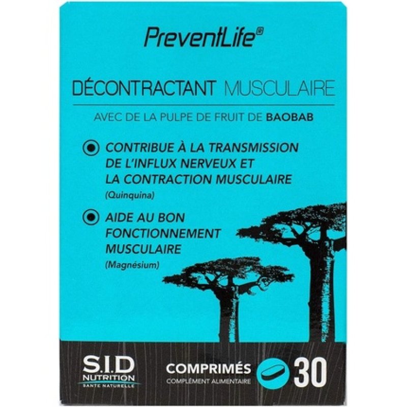 Preventlife Muscle Relaxant 30 Tablets