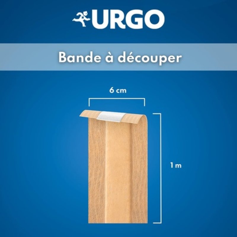 Urgo Cutting Strip Stretchy Non-Stick Compress 1m x 6cm