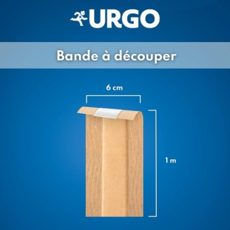 Urgo Cutting Strip Stretchy Non-Stick Compress 1m x 6cm