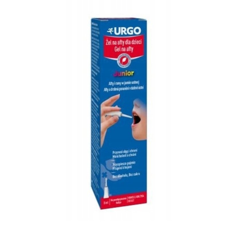 Urgo Gel For Mouth Ulcers For Children Junior 8 Ml