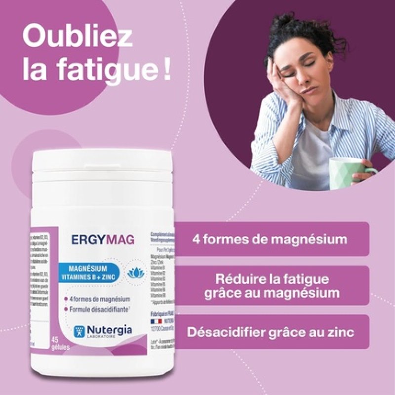 Nutergia Ergymag 45 Gels