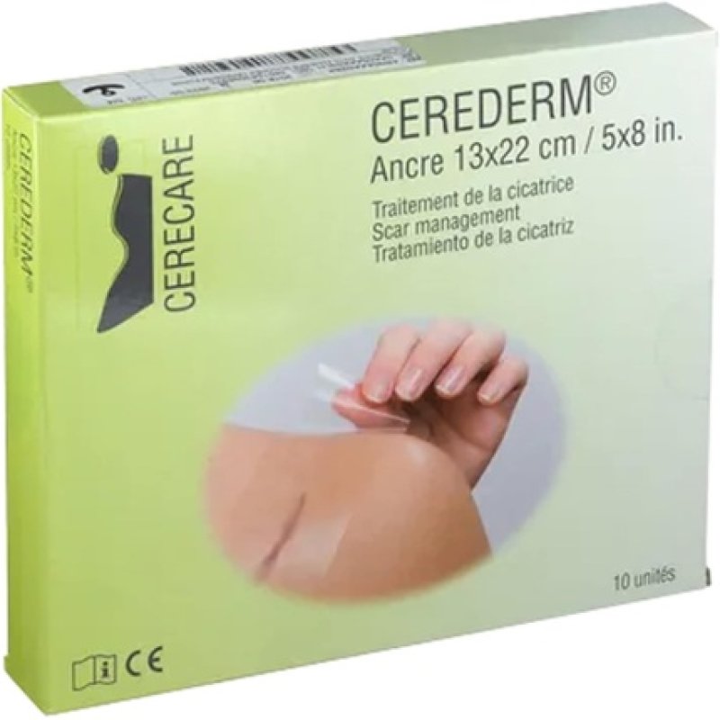 Cerecare Cerederm Anchor Scar Management Pad 13x22cm - Pack of 10