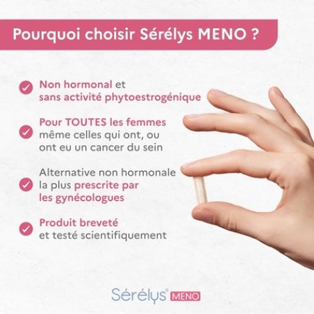 Serelys Meno Food Supplement with Cytoplasmic Pollen Extracts