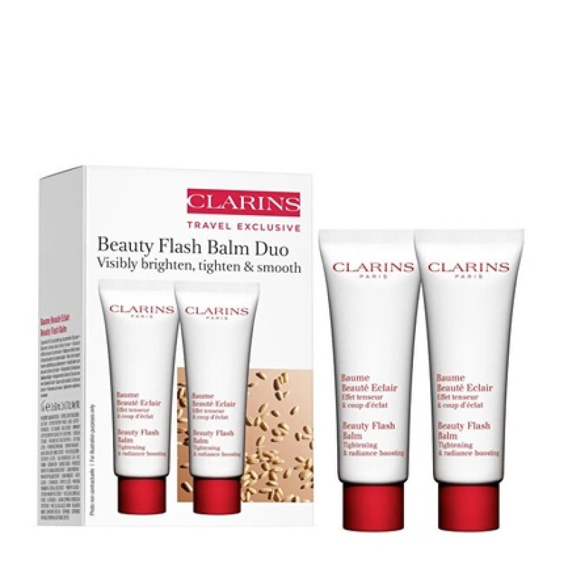 Clarins Beauty Flash Balm Duo Set Gift Set