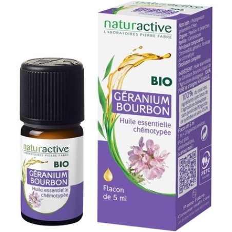 Naturactive Organic Essential Oil Bourbon Geranium 5ml
