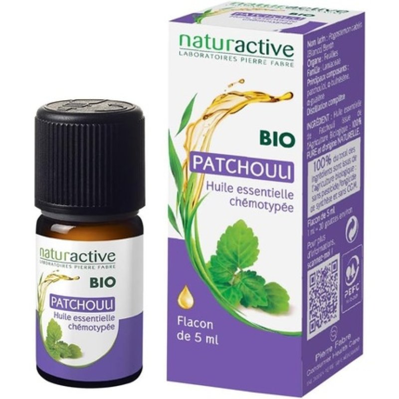 Naturactive Organic Patchouli Essential Oil 5ml