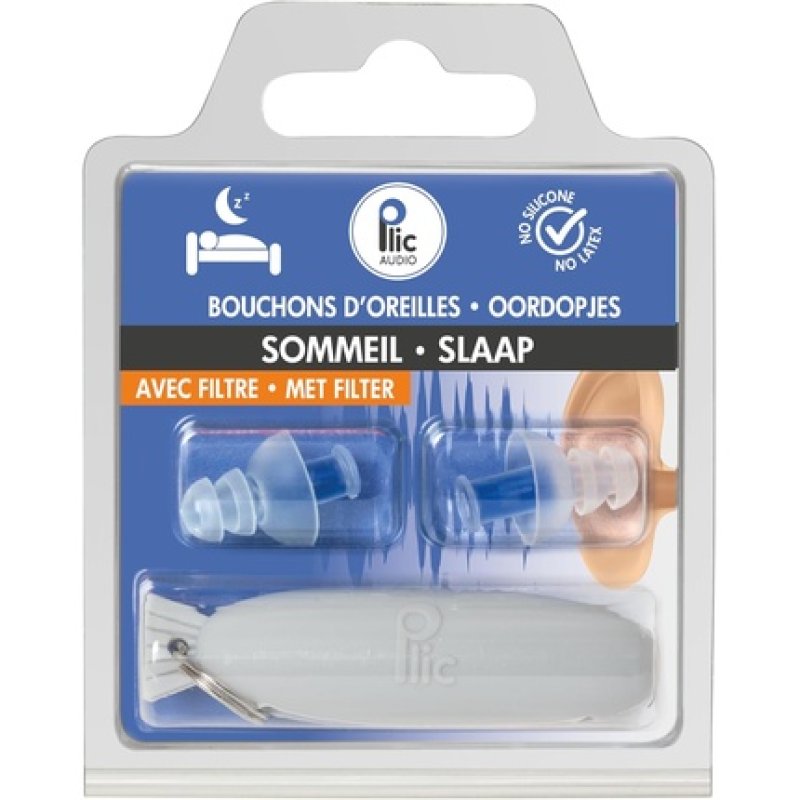 Plic Audio Earplugs for Sleeping Against Snoring Attenuation 18dB