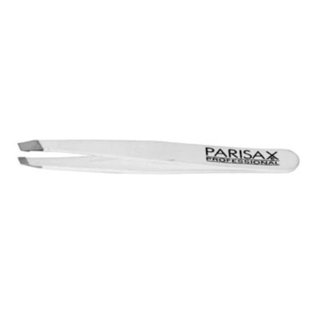 Parisax Slanted Tweezers White - Perfect For Precise Hair Removal