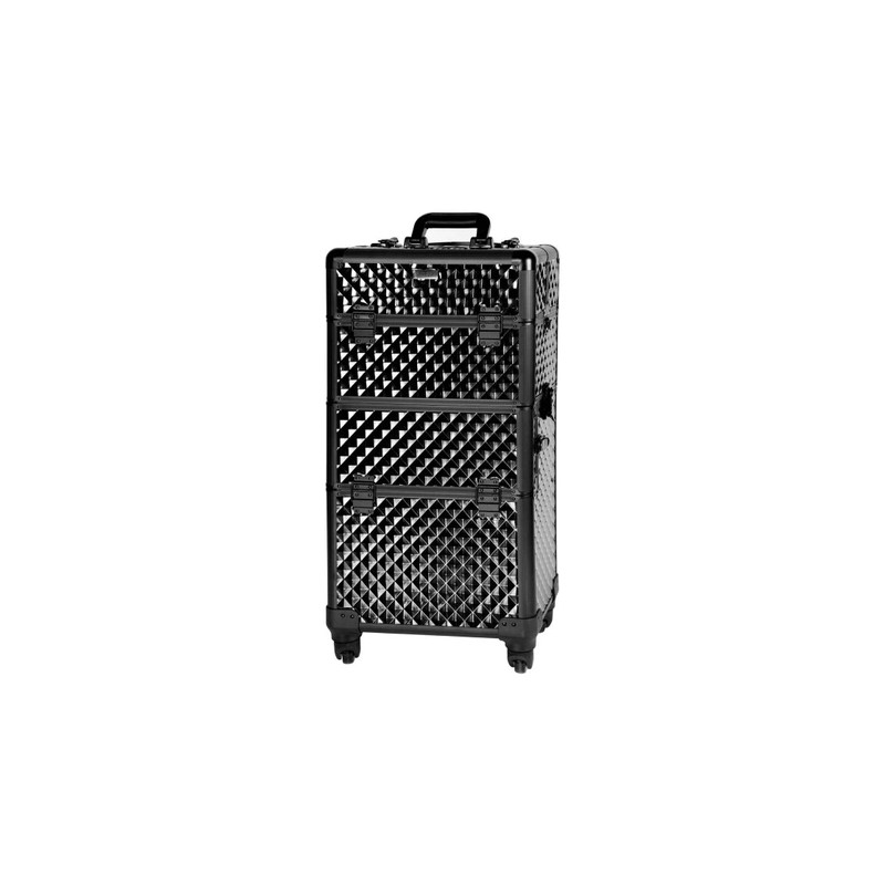 Parisax Diamond Black Case - Professional Beauty Storage