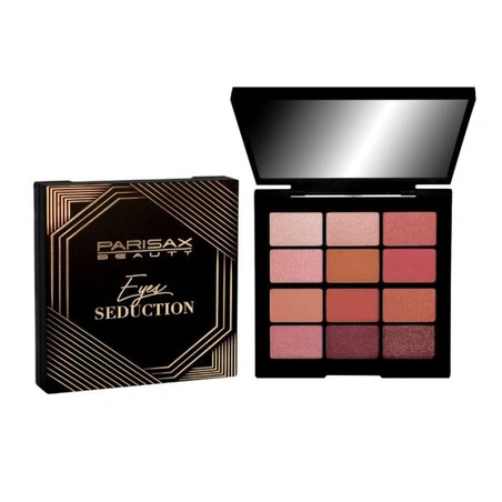 Parisax Eyes Seduction Palette 12 Eyeshadows Rose