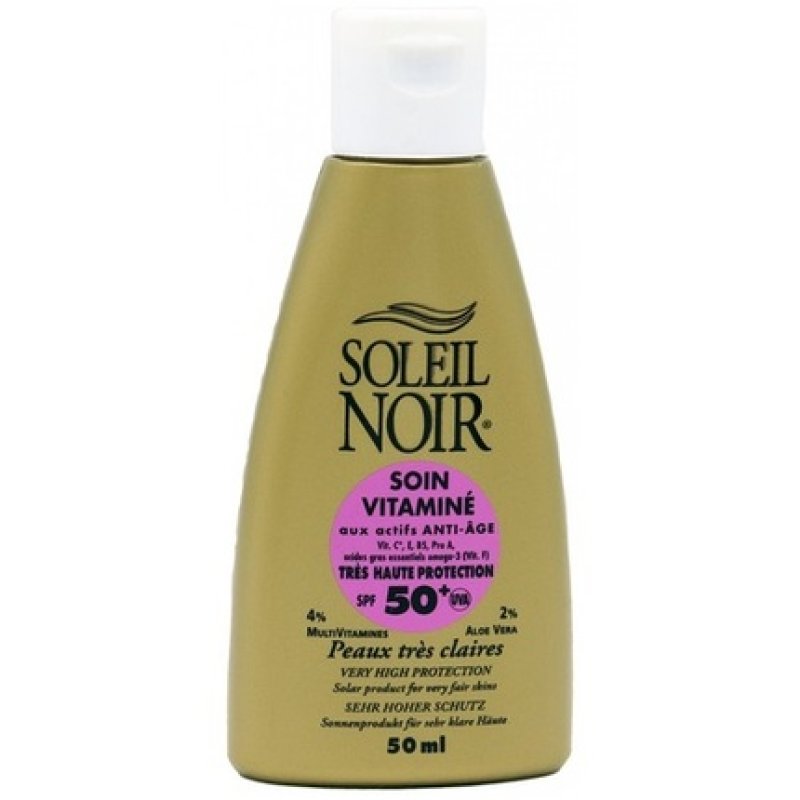 Soleil Noir Vitaminized Care SPF 50 50ml Multivitamin Care with Antioxidants