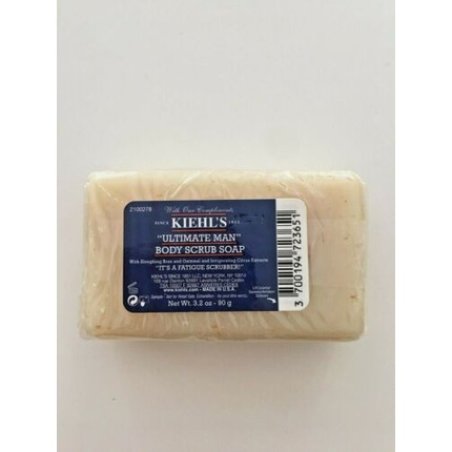 Kiehl's Ultimate Man Body Scrub Soap - Exfoliating Bar Soap for Men